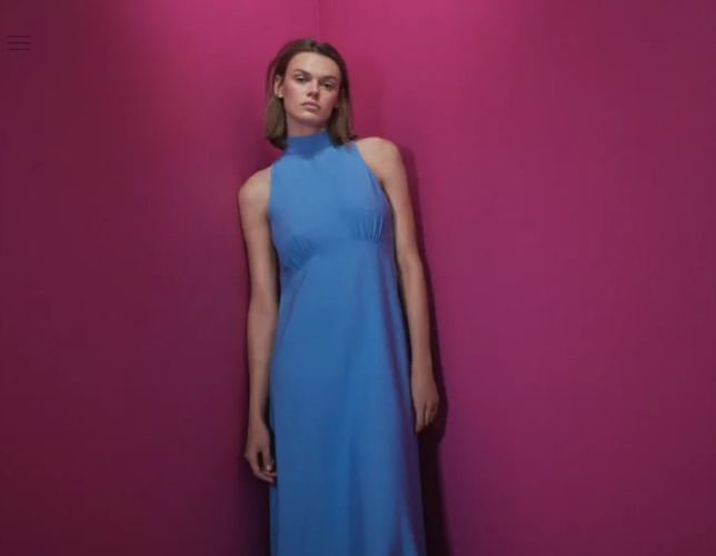 Vestido Rústico Halter