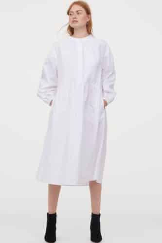 vestido algodon H&M