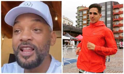 Will Smith se emociona con el gesto de Diego Méntrida