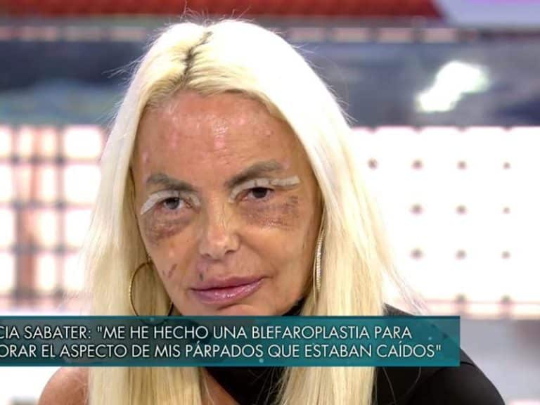 Leticia Sabater reaparece con el rostro retocado tras el fallecimiento de su hermana