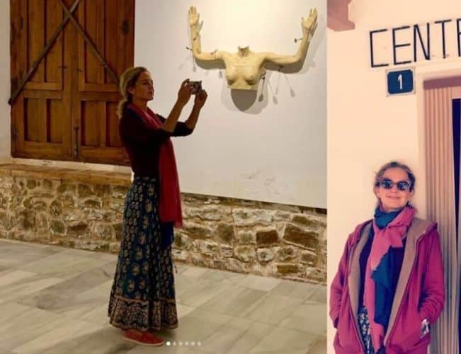 Adriana Torres Silva es una conocida artista plástica 