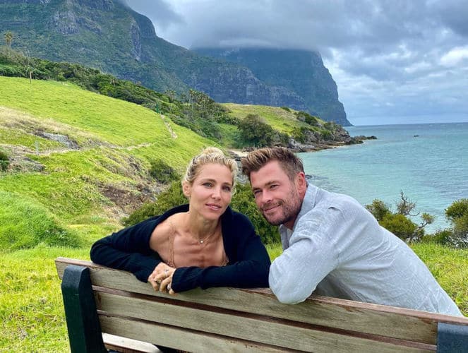 Elsa Pataky y Chris Hemsworth