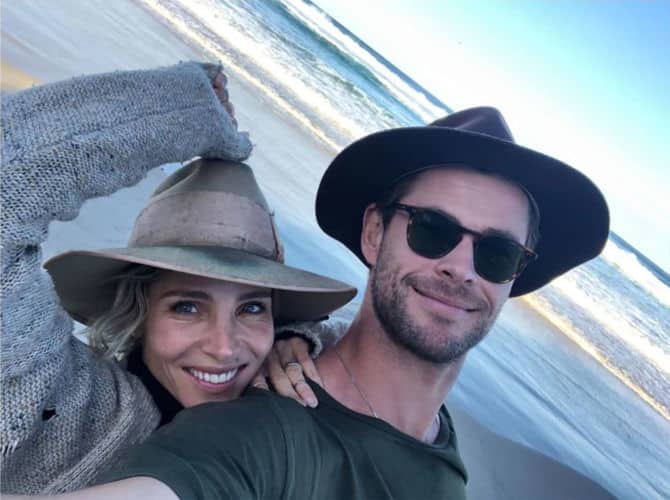 Elsa Pataky y Chris Hemsworth