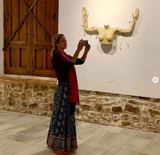 Adriana Torres Silva es una conocida artista plástica 