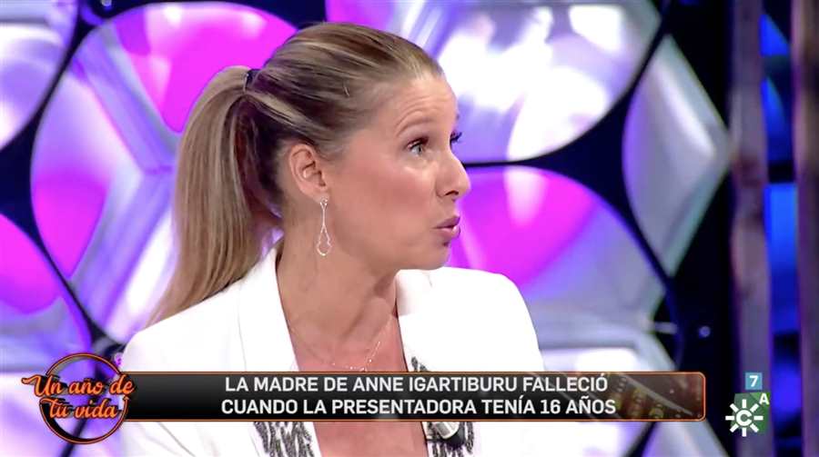 Muerte y drama: Anne Igartiburu saca a la luz su pasado más trágico