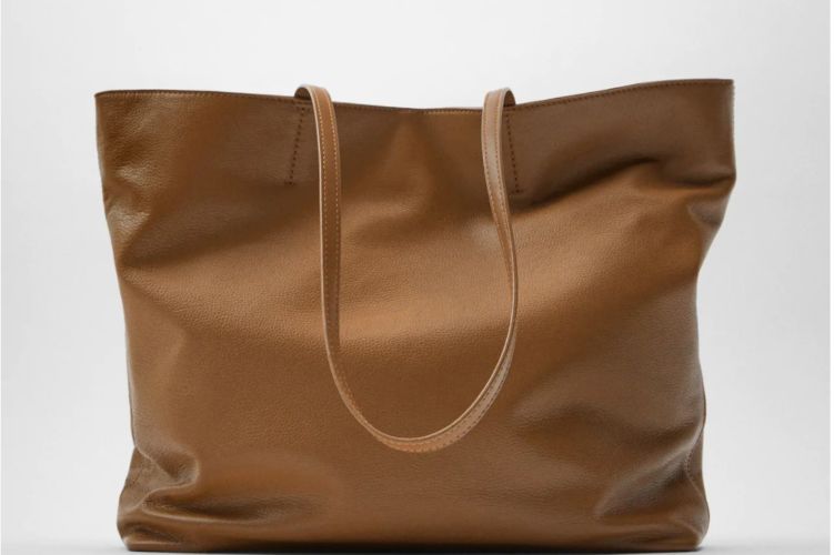bolso piel zara