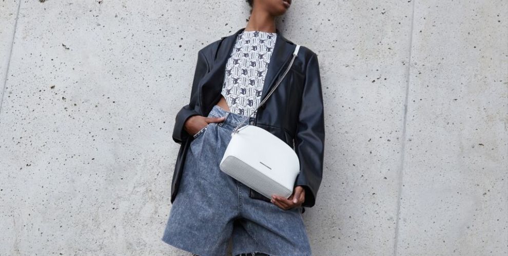 bolso cocodrilo bershka