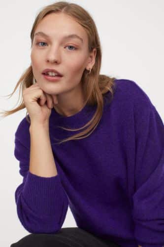 jersey punto fino H&M