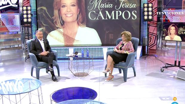 maria teresa jorge javier Jorge Javier Vázquez dicta sentencia: Carmen Borrego, el lastre de María Teresa Campos