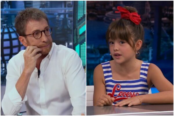 Su polémica pregunta a la actriz de 9 años, Luna Fulgencio