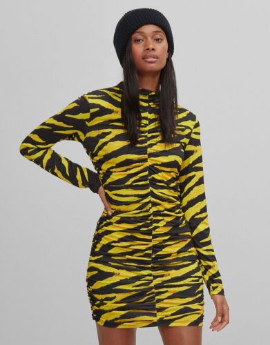 print cebra bershka