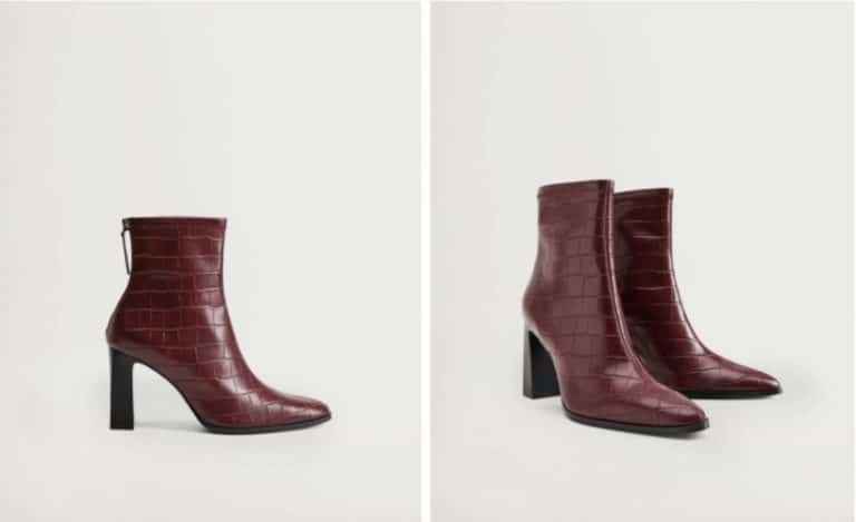 Vestidos de Stradivarius para combinar con botas y botines de Mango