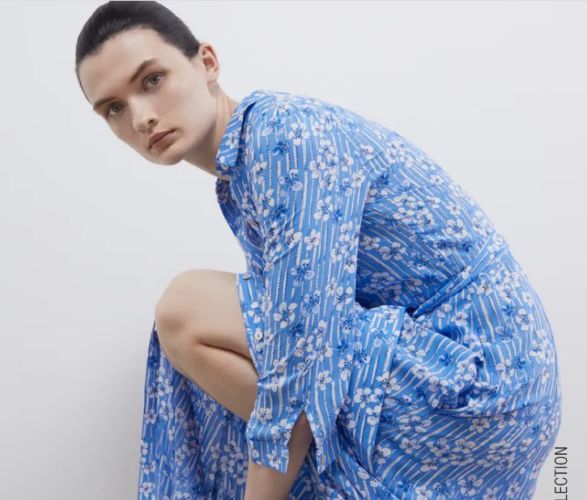 Vestidos de flores de Zara y Primark ideales para el otoño