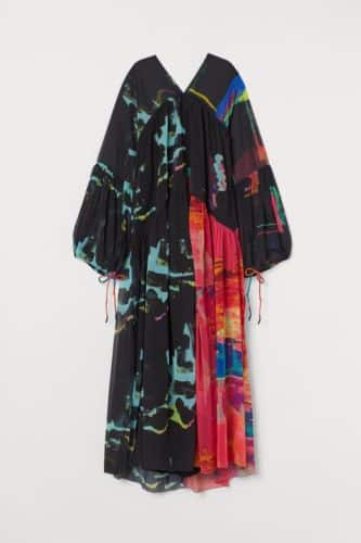 vestido gasa H&M