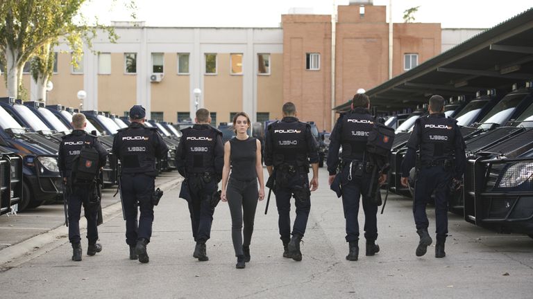 Vicky Luengo sorprende con su actuación en la serie ‘Antidisturbios’