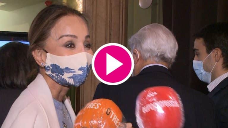 Isabel Preysler «muy orgullosa» del Premio Eñe a Mario Vargas Llosa