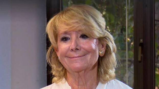 Última hora sobre el estado de salud del marido de Esperanza Aguirre