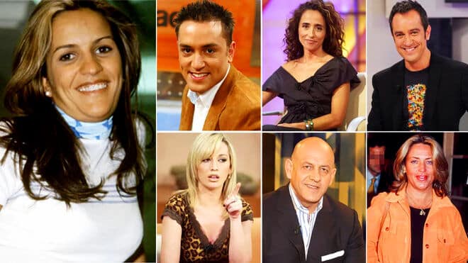 El antes y después de los colaboradores de 'Sálvame'