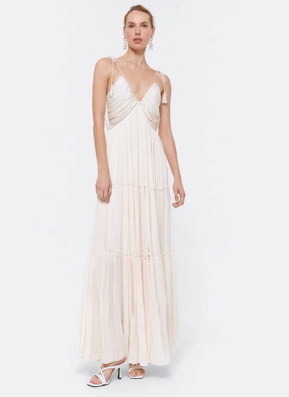 vestido crudo uterque