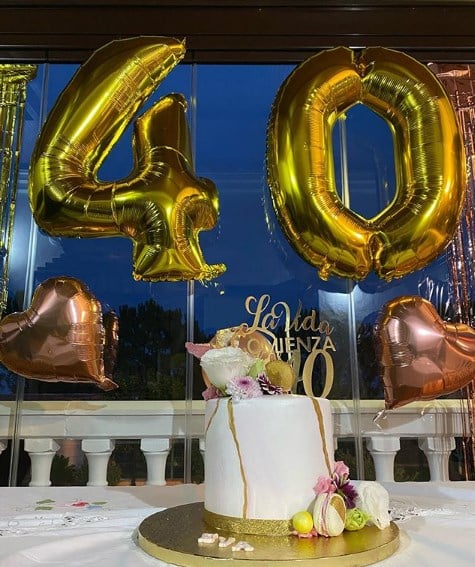 Hace unos días Eva González celebraba sus 40 años 