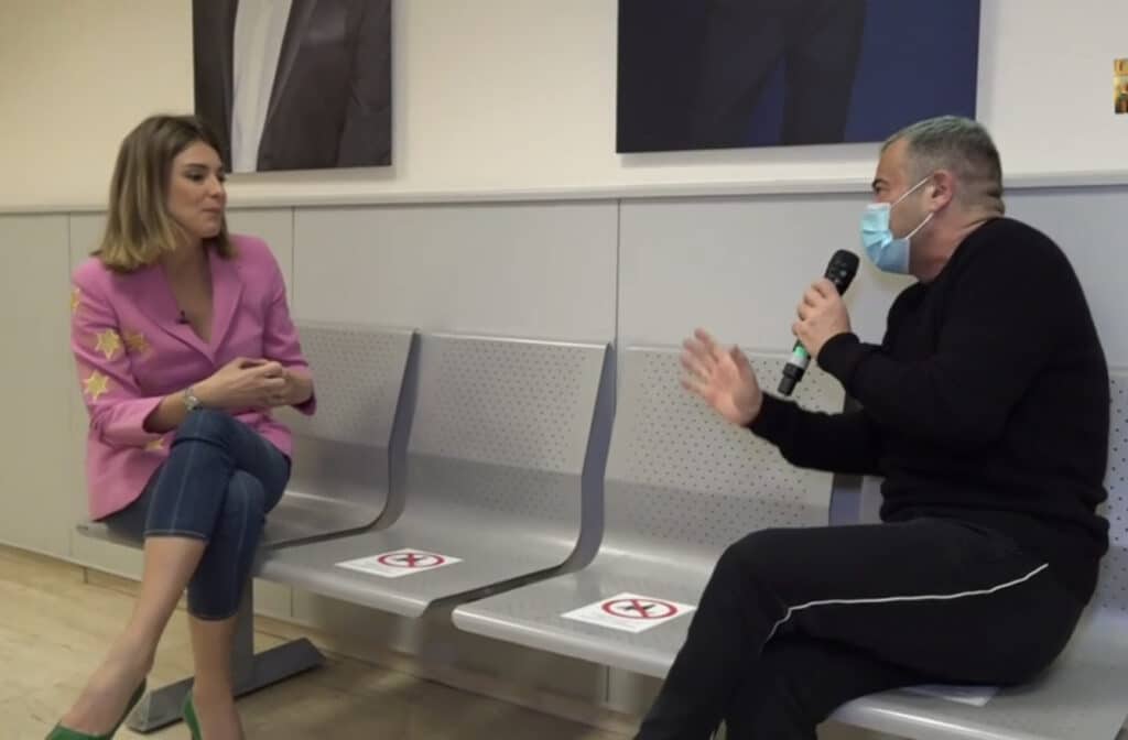 Jorge firma la paz con Carmen Borrego
