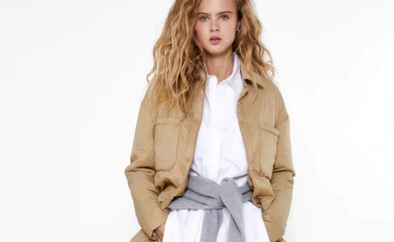 sobrecamisa water zara