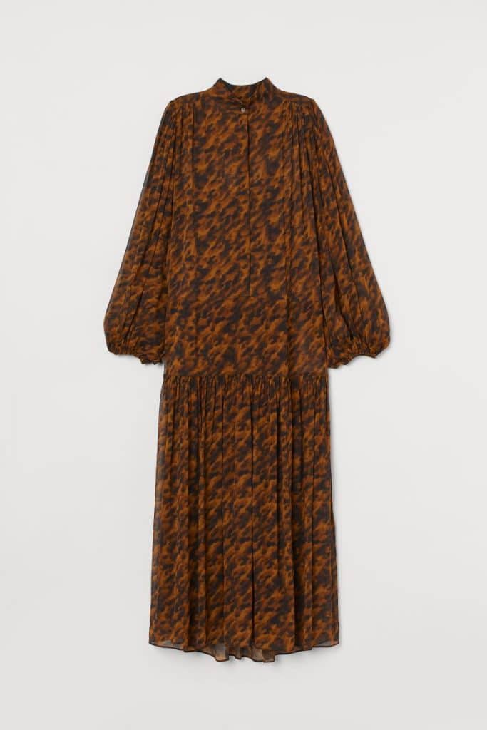 vestido gasa H&M