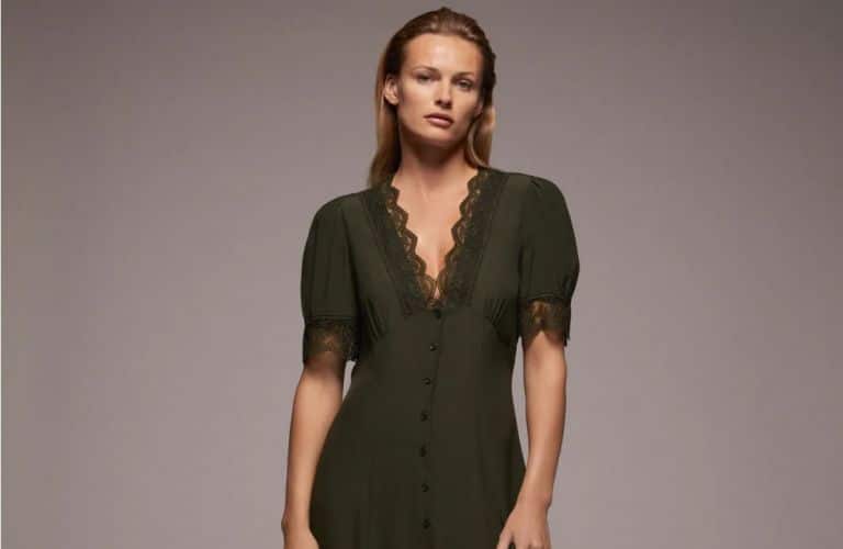 vestido midi zara