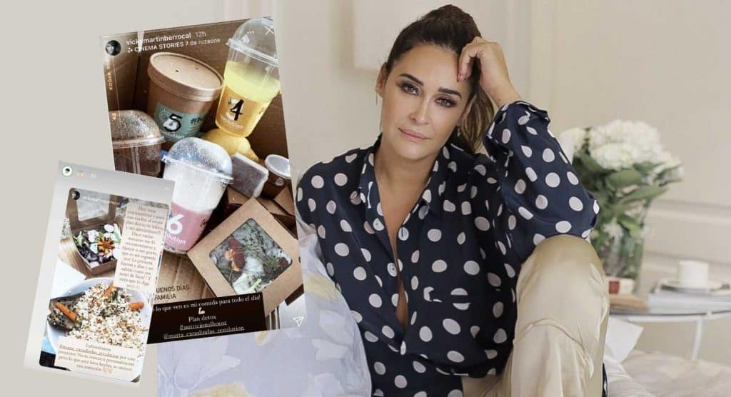Vicky Martín Berrocal apuesta por la dieta detox