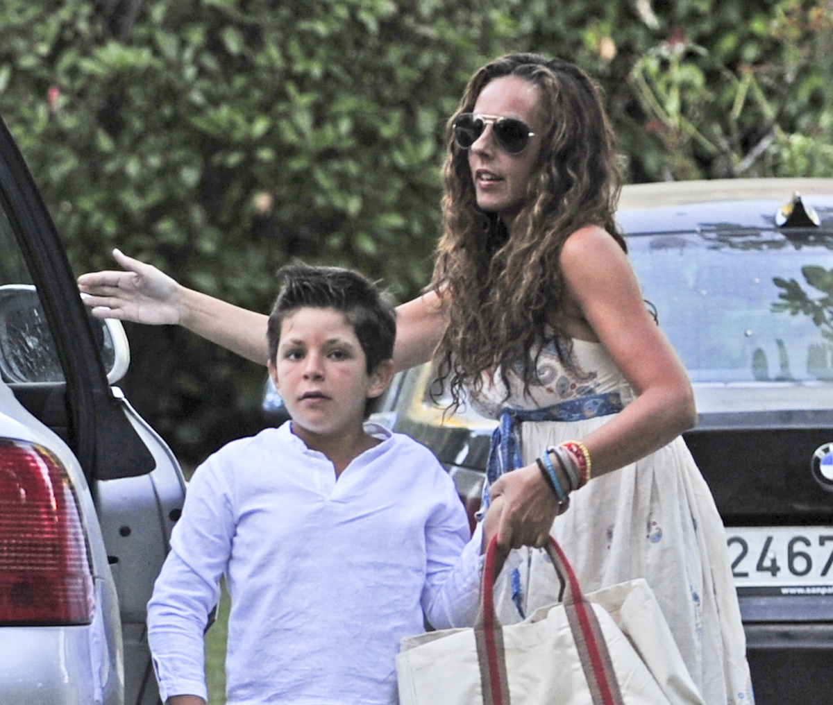 Rocío Carrasco y David Flores