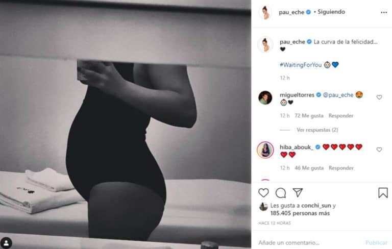 La preciosa barriguita de Paula Echevarría que no oculta