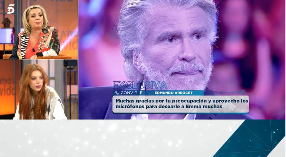 Edmundo Arrocet reaparece y deja desolada a Teresa Campos