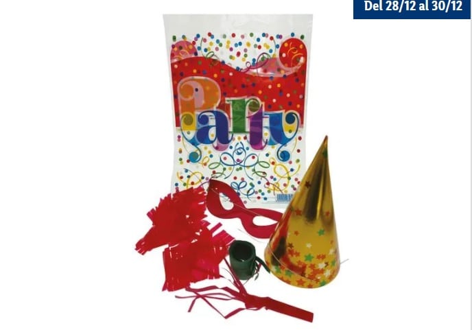 Un cotillón completo en Lidl para esta Nochevieja