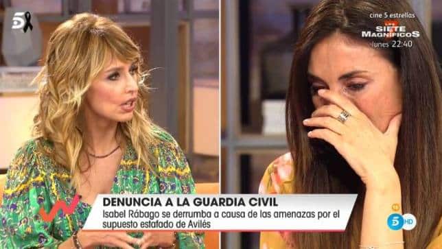 Cotilleo.es Isabel RÁBAGO juicio llorando amenazas