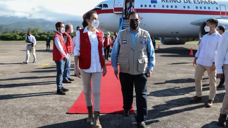 El viaje express de la Reina Letizia a Honduras