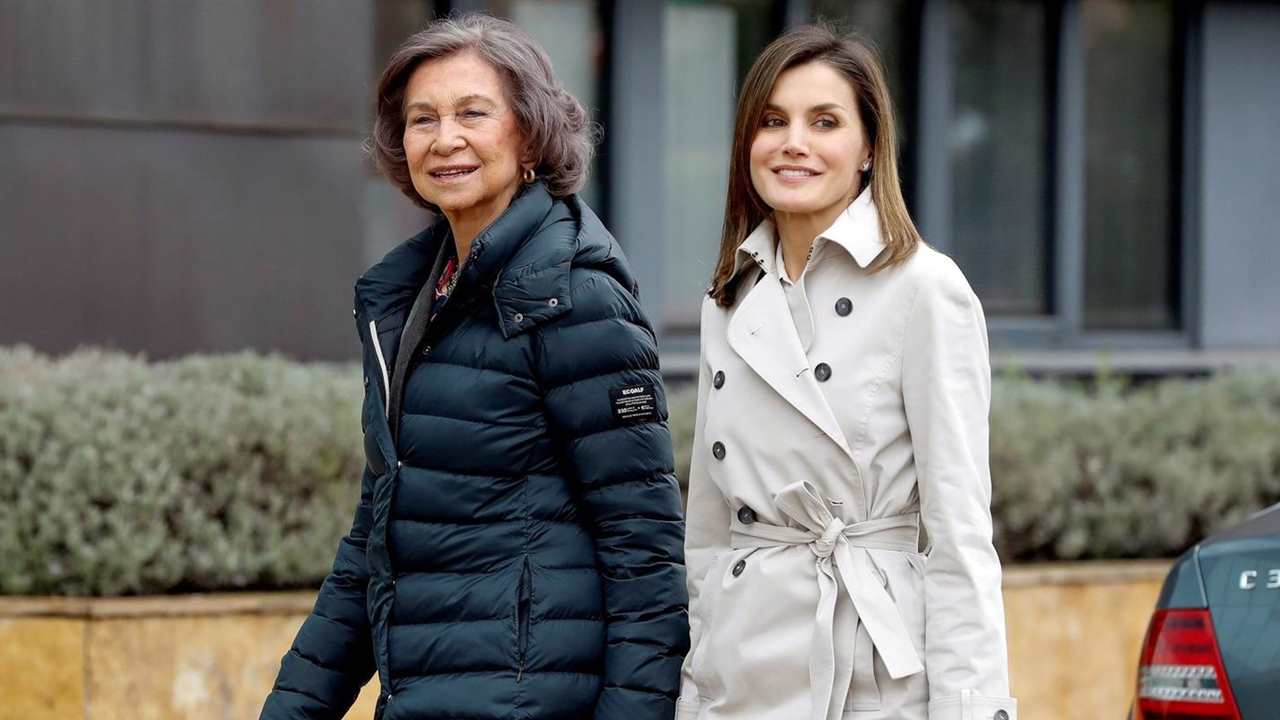 letizia pasea con sofia después de la polémica