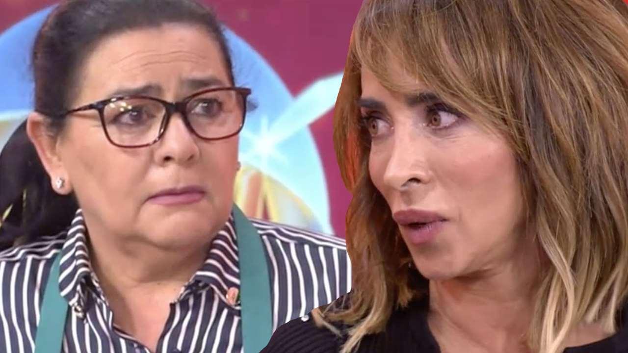 La bochornosa actuación de María Patiño: disfrazada, pasada de copas y en directo