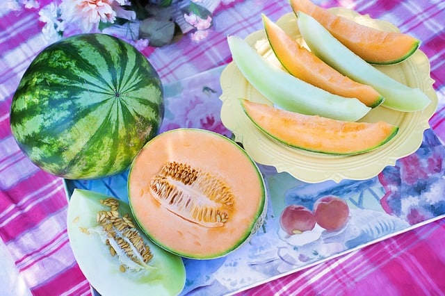 melon Alimentos diuréticos contra la retención de líquidos