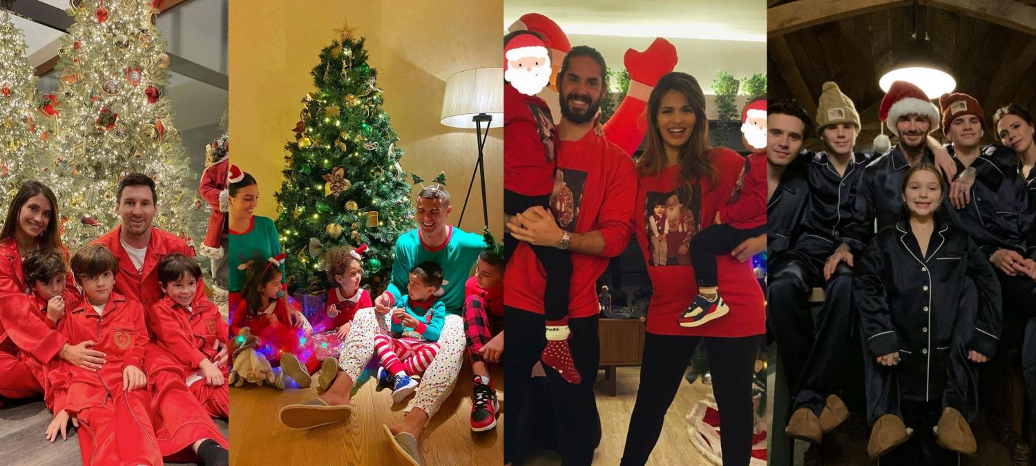 Los famosos viven su Navidad más atípica: Cambian el traje de gala por el pijama