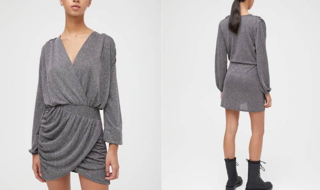 vestido mini fiesta pull