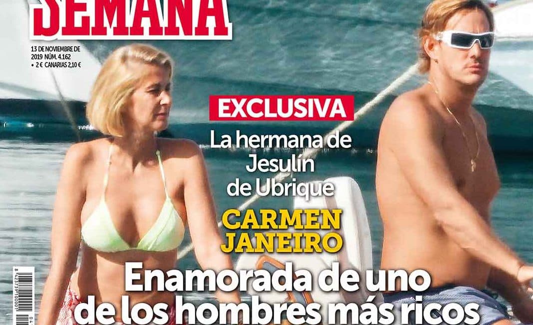 Carmen Janeiro en la portada Semana