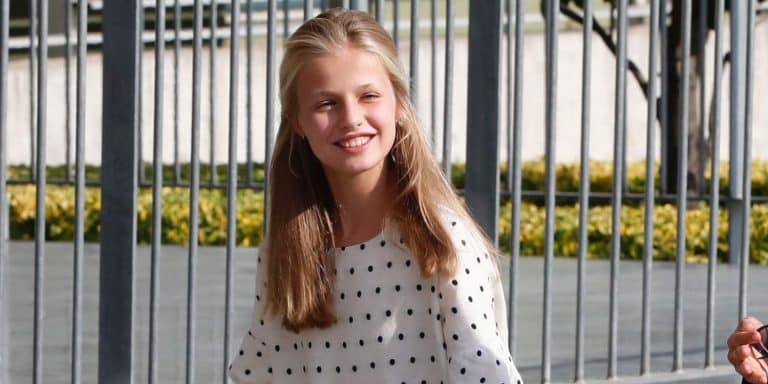 La princesa Leonor como una más junto a sus futuros compañeros de clase
