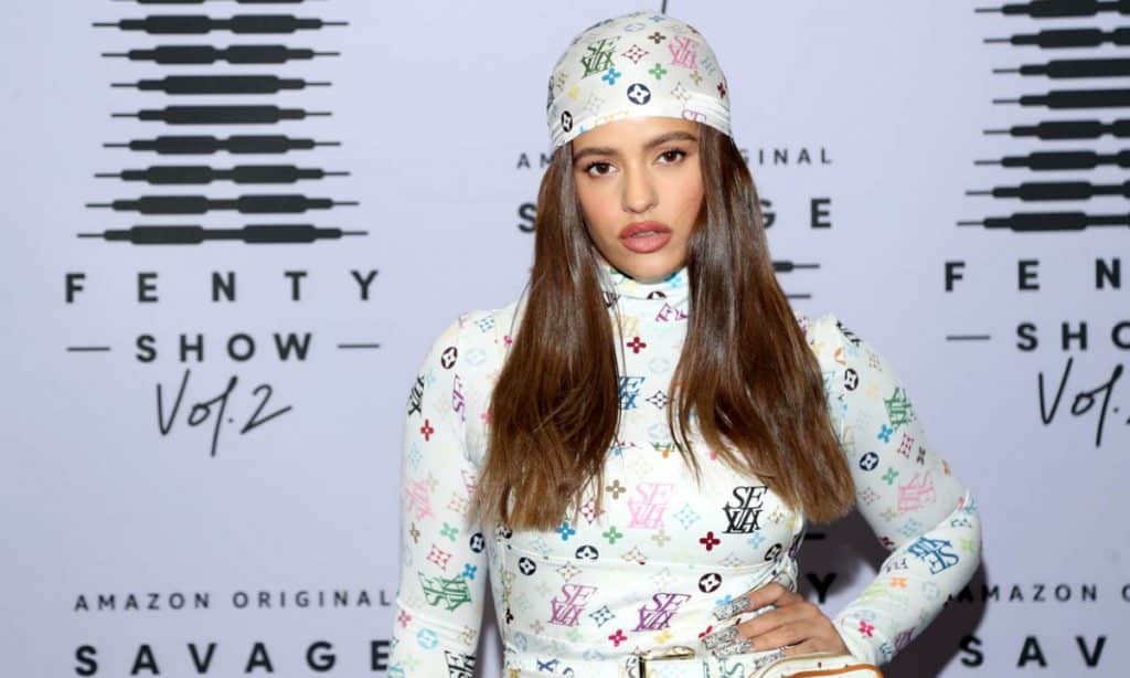 Nada discreta en la presentación de SavagexFenty