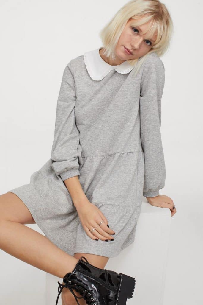 vestido sudadera
