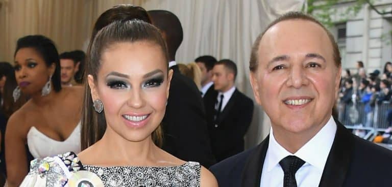 Thalia locamente enamorada de Tommy Mottola