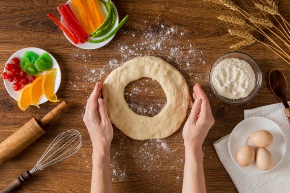 Receta para un roscón de reyes casero