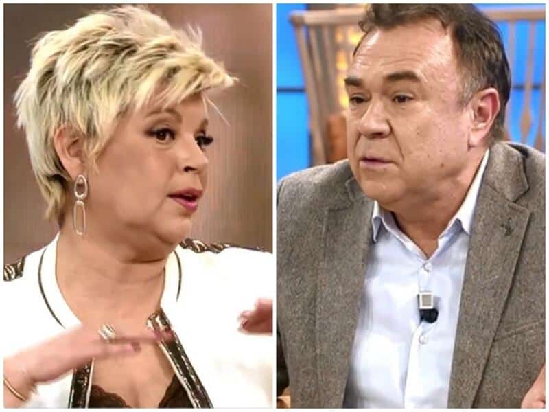 Juan Luis Galiacho y Terelu Campos vuelven a 'tontear' en directo: "Estamos abiertos a todo"