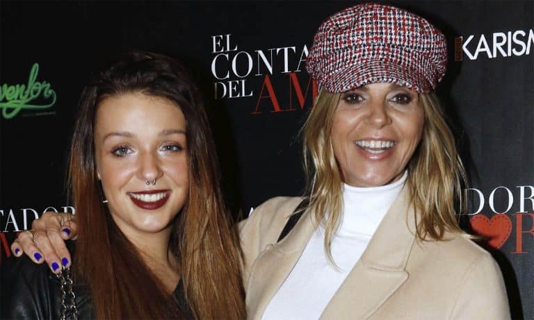 Arancha de Benito se muestra indiferente ante la polémica de su hija Zayra