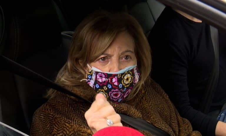 María Teresa Campos: malhumorada y sin ganas de hablar
