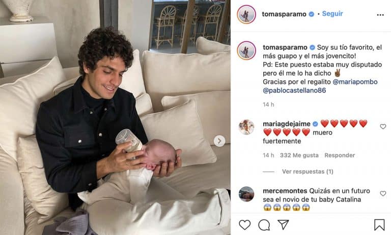 Tomás Páramo se autoproclama «el tío favorito» del hijo de María Pombo